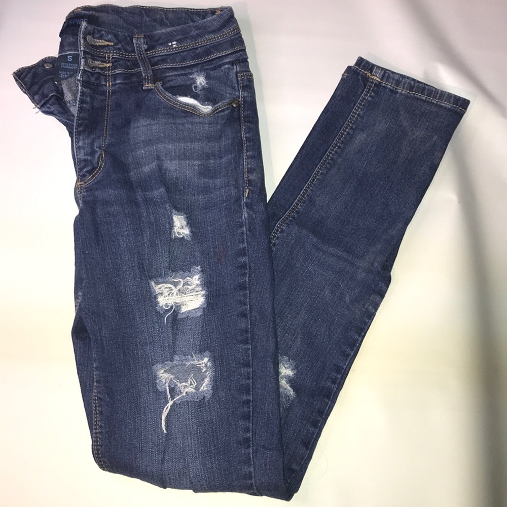 Girls BlueSpice Ripped Jeans (Size 5)